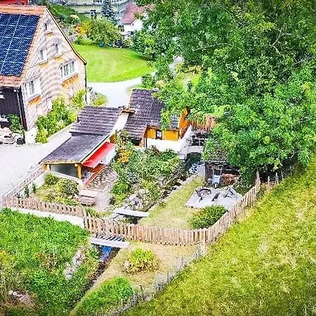 Dom wakacyjny Zum Woeschhuesli Mit Sauna Rheineck