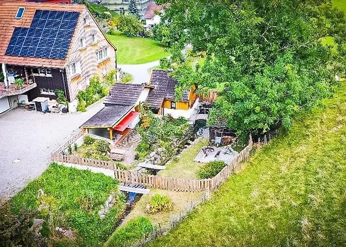 Dom wakacyjny Woeschhuesli Mit Sauna, Alpenruhe Nahe Bodensee Rheineck